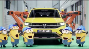 Los minions hacen equipo con Volkswagen