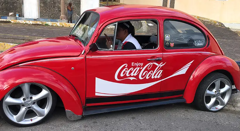 caravana vochera en Veracruz dia mundial del vocho 2024