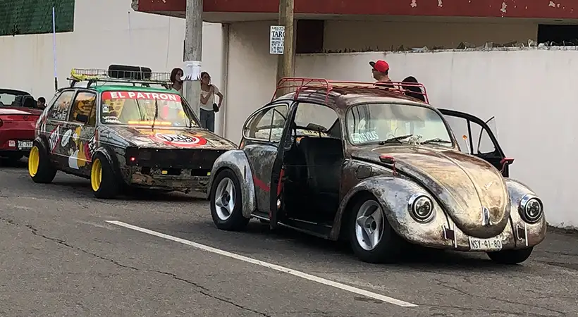 caravana vochera en Veracruz dia mundial del vocho 2024